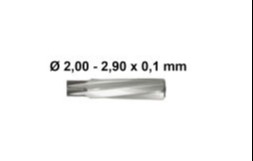 DAPPRICH-Maschinenreibahlen 2,0-2,9x0,1 mm