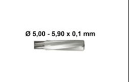 DAPPRICH-Maschinenreibahlen 5,0-5,9x0,1 mm